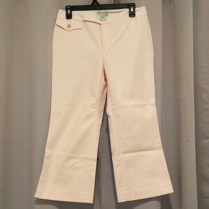 Banana Republic Light Pink Cropped Ankle Pants